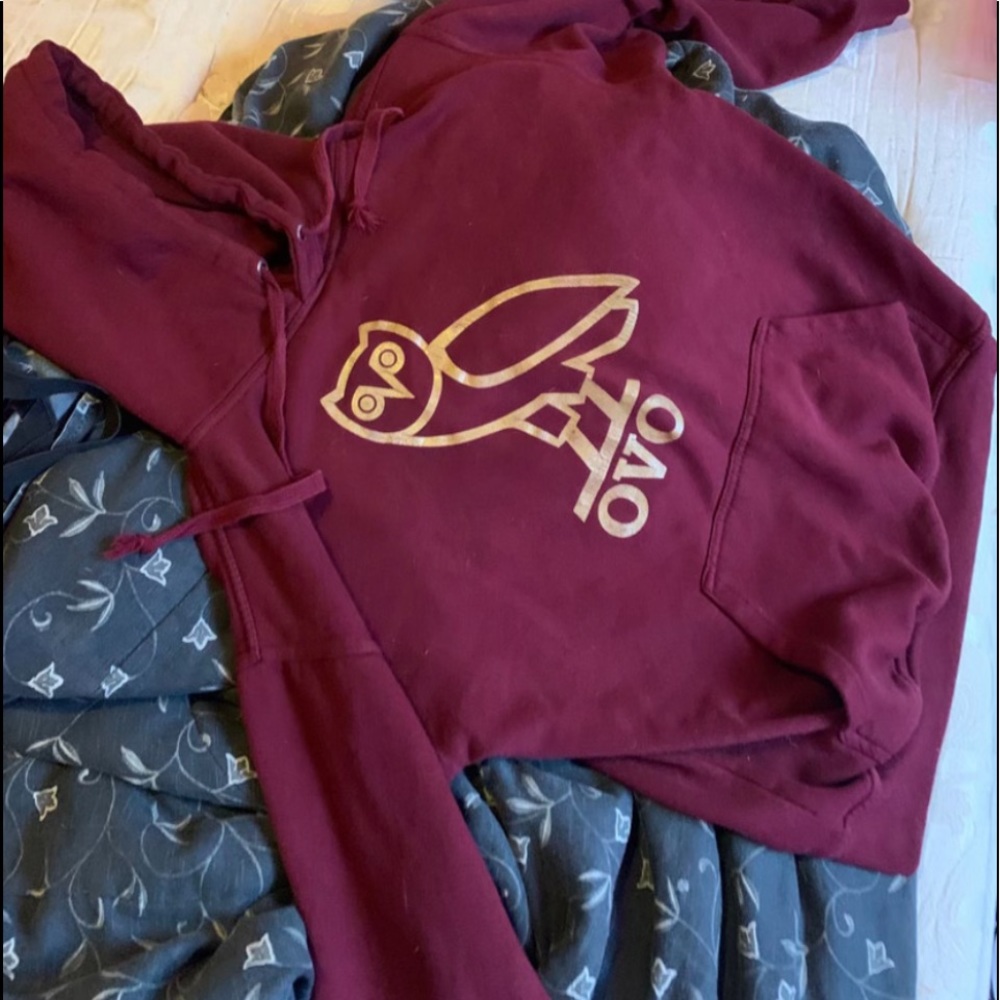 Red ovo drake limited edition sweater
